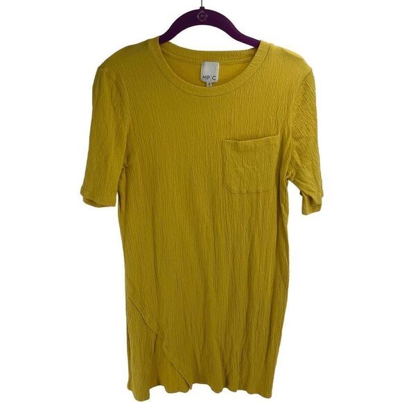 MP|C MPC Women's Casual Cotton Knit Short Sleeve Pocket Dress small - Picture 6 of 12